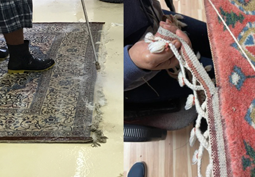 Rug Fringe Cleaning and Restoration